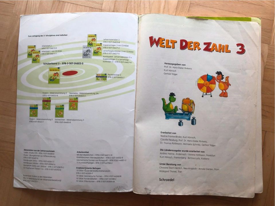 Welt der Zahl 3 - Schülerbuch und Arbeitsheft mit CD-ROM in Koblenz