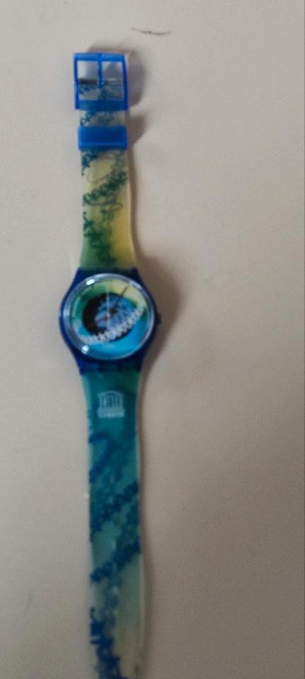Swatch "RUND UM DIE UHR RTL - UNESCO" Armbanduhr ; GZ-153; Neu Un in Rengsdorf
