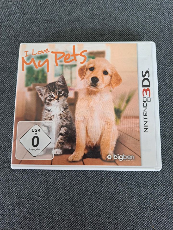 Nintendo 3DS - I love My Pets - Spiel in Bissendorf