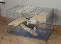 Hamster Käfig Glaskäfig inkl. Zubehör Nordrhein-Westfalen - Werdohl Vorschau