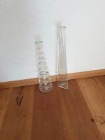 Blumenvase Glas Flasche dreieck Wellen Baden-Württemberg - Eppingen Vorschau