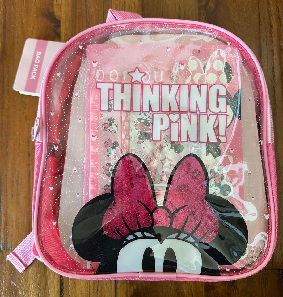 DISNEY Minnie Mouse Rucksack rosa pink Schultüte gefüllt NEU OVP in Bielefeld