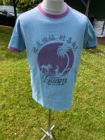 T-Shirt Surfer T-Shirt ECHT VINTAGE GR.L helles blau mit Aufdruck Schleswig-Holstein - Bad Segeberg Vorschau