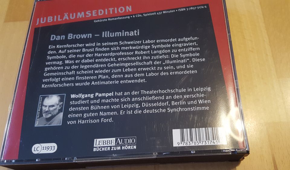 Dan Brown Illuminati, Hörbuch in Dortmund