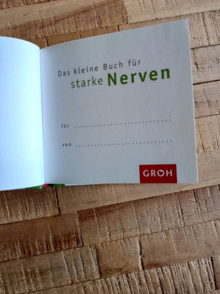 Das kleine Buch für starke Nerven happy minis Stärke Motivation in Rotenburg (Wümme)