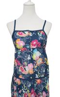 #34 Blaues Maxikleid mit Blumenmuster Baumwolle Gr.170 36/38 H&M Baden-Württemberg - Böblingen Vorschau