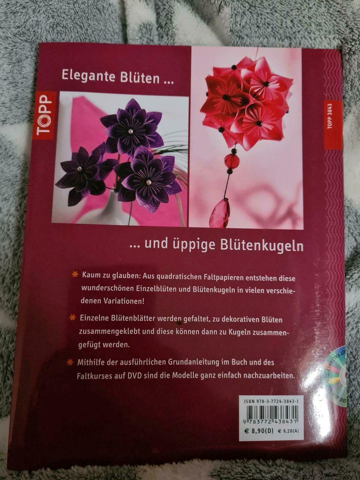 Bastelbuch "Fleurogami - Zauberhafte Blütenfaltung" Armin Täubner in Pirna