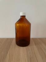 Braunglas Flasche Apothekerflasche groß mit Schraubdeckel DDR Pankow - Prenzlauer Berg Vorschau