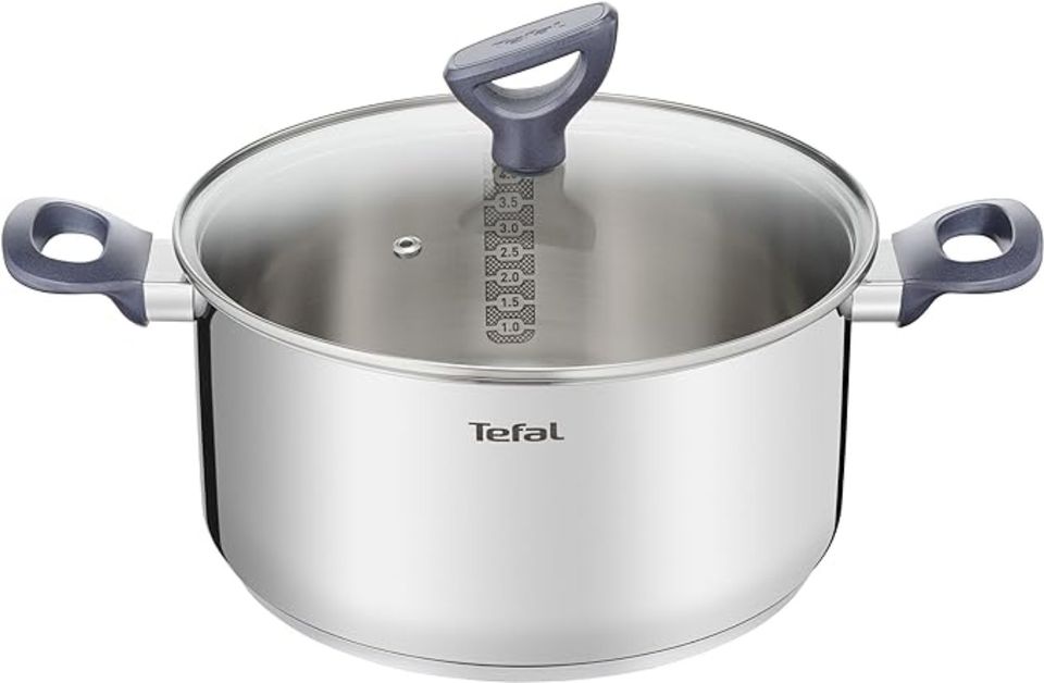 TEFAL DAILY COOK Kochtopf G71246 | 24 cm | GLASDECKEL MIT Abluft in Mönchengladbach