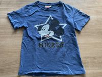 T-Shirt / Shirt blau mit Aufdruck MICKEY MAUS Grösse 122 Rheinland-Pfalz - Andernach Vorschau