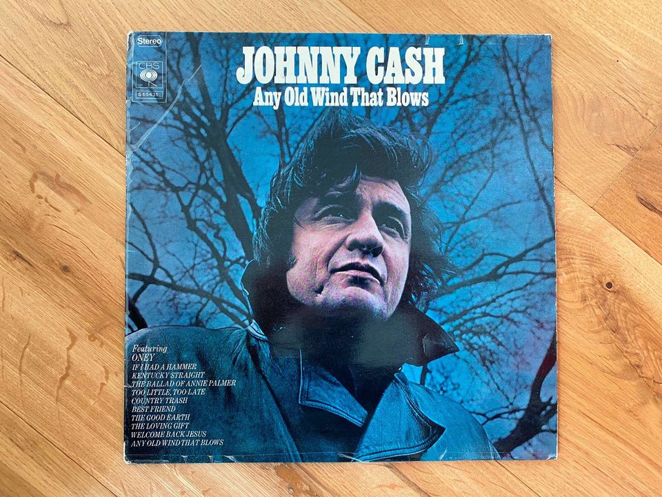 Johnny Cash - Any old wind that blows | Vinyl, LP, Schallplatte in Bad Feilnbach