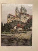 Stift Melk Originalradierung Münster (Westfalen) - Geist Vorschau