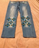 Bestickte 7/8 Desigual Jeans Größe 32 West - Sindlingen Vorschau