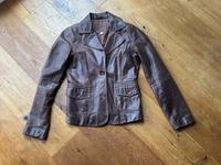 Lederjacke Gr. 36 Gr. 38 Braun Blazer Wandsbek - Hamburg Volksdorf Vorschau