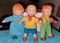 Caillou Rosi Leo Puppen Puppe famosa 90er Jahre rar Dachbodenfund Nordrhein-Westfalen - Lübbecke  Vorschau