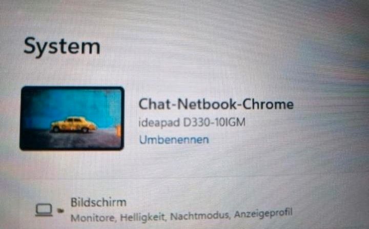 Netbook (Notebook)  Von Lenovo in Borken