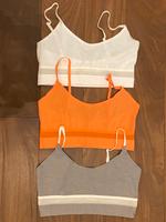 NEU Sloggi Ever Fresh Crop Top Bustier orange/weiß/hellgrau Bayern - Parkstetten Vorschau