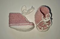 Babyschuhe, Schuhe, gestrickt 56-68 Niedersachsen - Bilshausen Vorschau