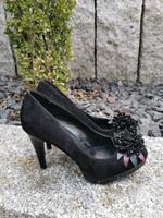 5th Avenue Pumps schwarz mit Blume Leder Gr.37 Gr. 4 Bayern - Ebermannstadt Vorschau