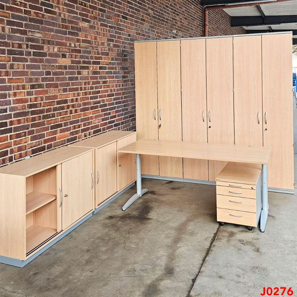 20x Büromöbel Set: Schreibtisch PALMBERG Aktenschrank Sideboard in Berlin