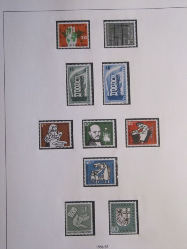Bund - postfr. Sammlung von 1949-1999 in 4 Alben - fast komplett. in Forchheim