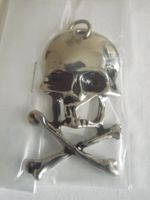 Totenkopf - Anhänger - unbenutzt - Metall Heiligengrabe - Blumenthal Vorschau