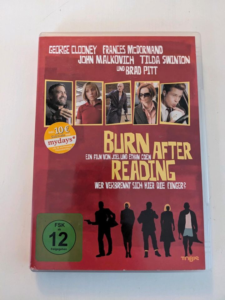 Burn After Reading DVD in Karben