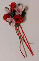Kerzenring Blumen Blüten Rosen Bänder Deko K4 Sachsen - Löbau Vorschau