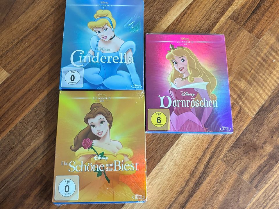 Disney Classics Bluray Sammlung: Ariel, Schneewitchen, Aladdin … in Pliezhausen