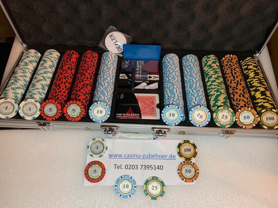 Pokerkoffer Pokerset Poker Chips Pokerchips kaufen in Duisburg