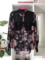 Bluse Minkpink S M 36 38 Floral Blumen transparent Elegant Marburg - Wehrda Vorschau
