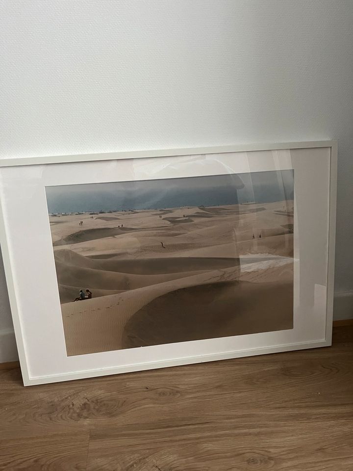 Fotografie Bild Düne Sand inkl. Rahmen 61x91cm in Düsseldorf