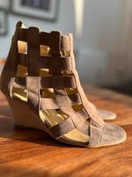 NEU Akira Sandalen Heels 38 Beige Taupe Wandsbek - Hamburg Eilbek Vorschau