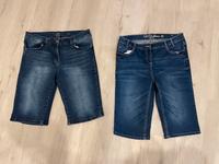 2 Jeans Slim Stretch blau kurz je 12€ von GINA Gr. 40 Nordrhein-Westfalen - Borken Vorschau