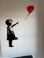 Bansky , Girl with the red balloon, 120x180 cm Niedersachsen - Südbrookmerland Vorschau