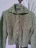 STREET ONE Strickjacke, grün mit grau, weiß, türkis, Jacke Thüringen - Gera Vorschau