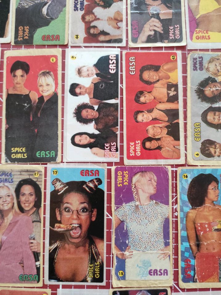 10x Ersa Spice girls Sticker Aufkleber 90er Kaugummisticker in Berlin