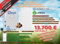 30 kW PAKET ANGEBOT DEYE Solar 30kW Hybrid-Wechselrichter + 30kWh Hochvolt-Energiespeicher Solarspeicher Niedersachsen - Seesen Vorschau