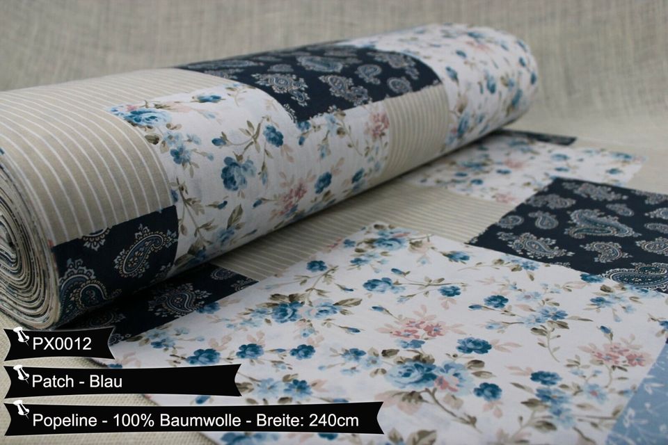 Patchwork  Doppelbreit 240cm VERSANDFREI Popeline Baumwollstoff Weihnachten Stoffe Meterware ab 50cm Baumwolle Bastelstoffe Hochwertige Patchwork Basteln Dekostoffe Deko Stoff Öko-Tex Patch Kategorie1 in Leipzig