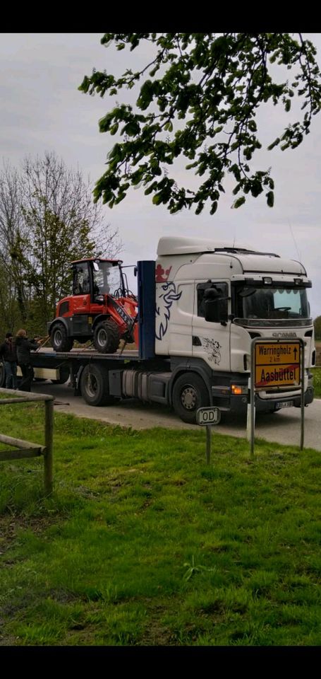 TRANSPORT TIEFLADER Tiefbett Fahrgestell Unimog Multicar in Berlin