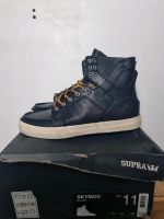 NEU - SIZE 45 - SUPRA SKYMOC HIGH LEATHER SNEAKERS SCHWARZ Hessen - Hanau Vorschau