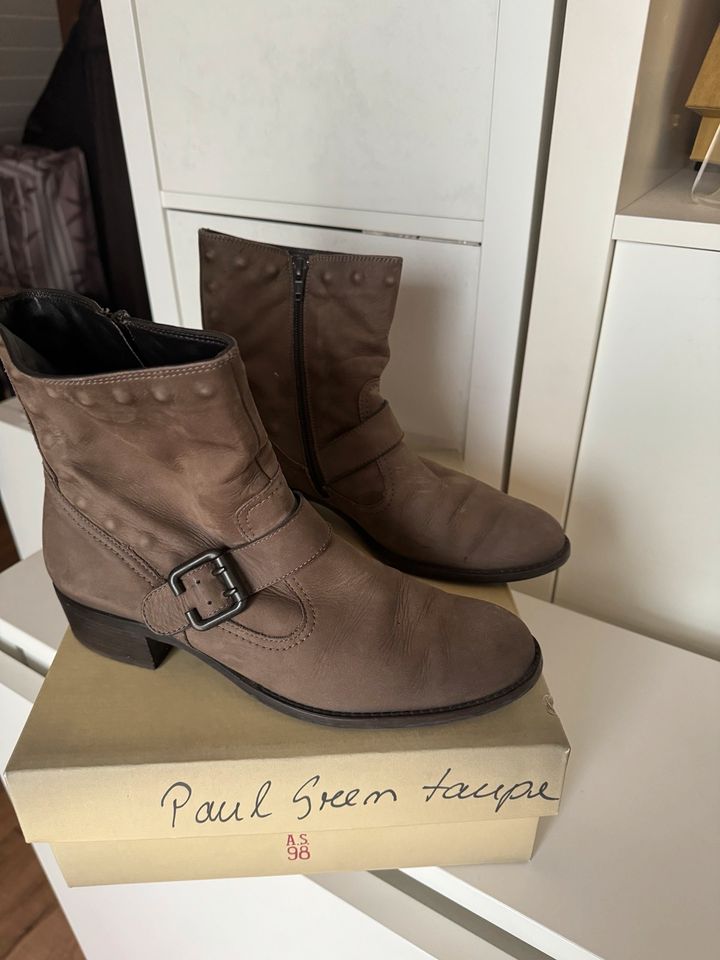 Paul Green Damen Stiefelette in der Farbe taupe in Reichshof