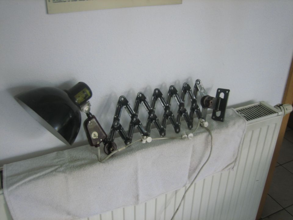 Scherenlampe,Fabriklampe,Loft,Werkstattlampe,Schreibtischlampe in Jena