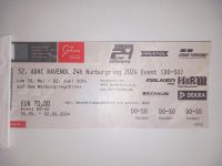 Ticket 24 Rennen Nürburgring 30.05 bis 02.06.24 Niedersachsen - Lengede Vorschau