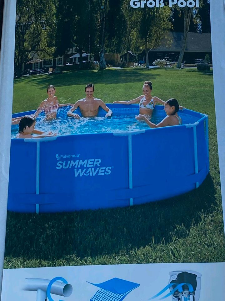 Pool Polygroup Summer Waves 3,66x0,84 m in Eichstetten am Kaiserstuhl