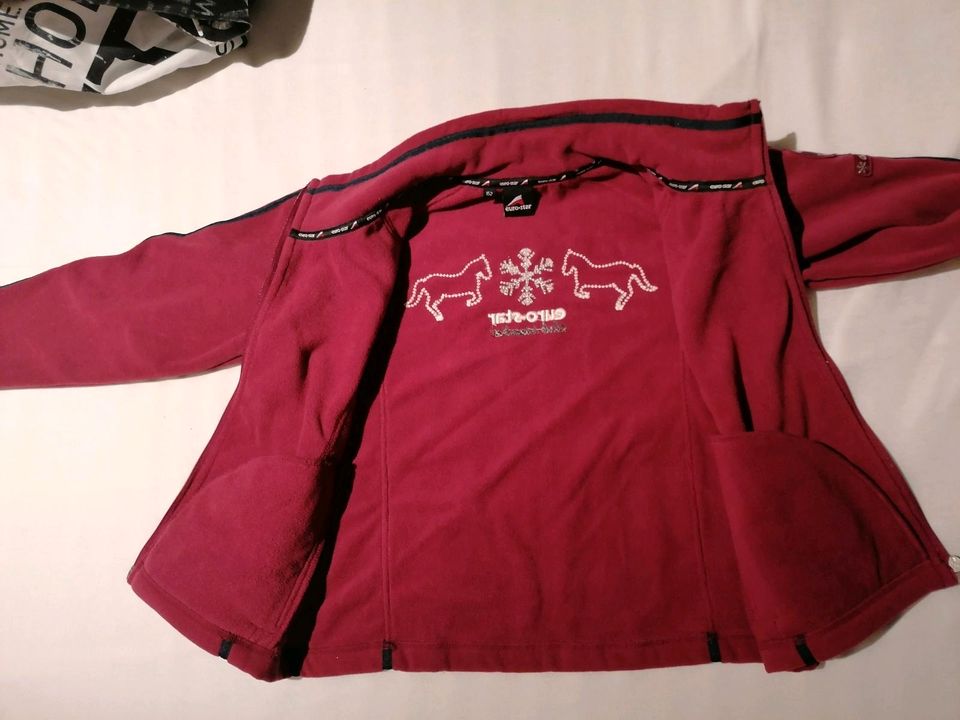 2mal Fleecejacke Eurostar Kinder, Pferdemotiv, Gr. 152, neu in Wiemersdorf