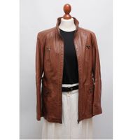 Lederjacke Braun Vintage Bikerjacke Blazer Lederblazer 40 L Leipzig - Gohlis-Mitte Vorschau