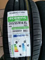 Kumho EcoWing ES31 205/55 R16 94V XL Sommerreifen Neu ! Rheinland-Pfalz - Ockenheim Vorschau