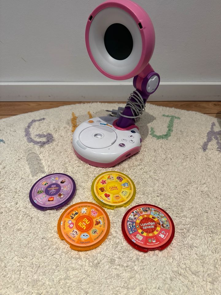 VTech Funny Sunny – Interaktive Lampen-Freundin pink in Langenfeld