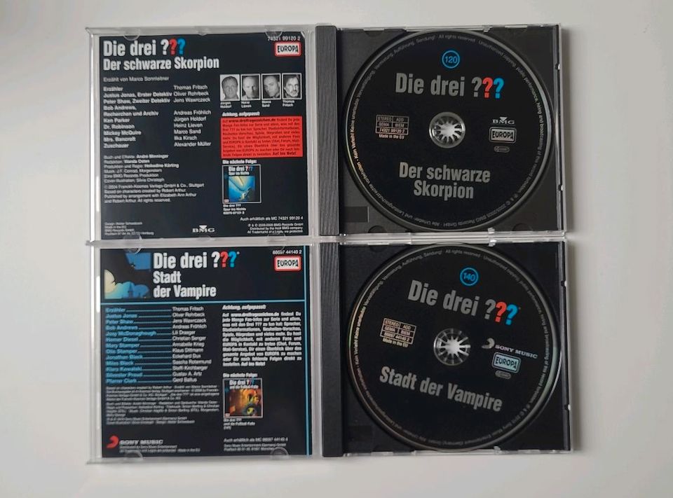 Die drei ??? - 2 CD's in Stuhr